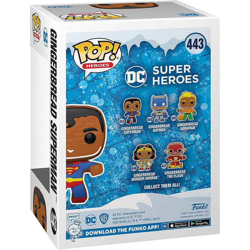 Funko Pop! Heroes: DC Holiday - Gingerbread Superman