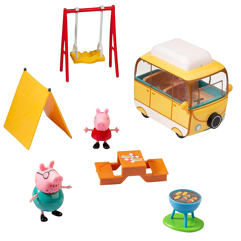 Peppa Pig - Family Camping Trip Playset