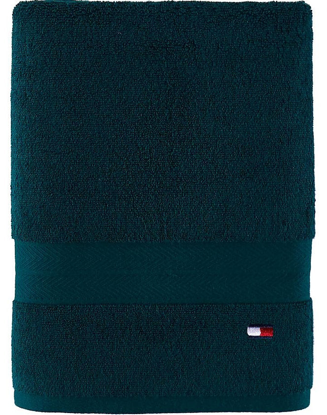 TOMMY HILFIGER Modern American Solid Cotton Bath Towel