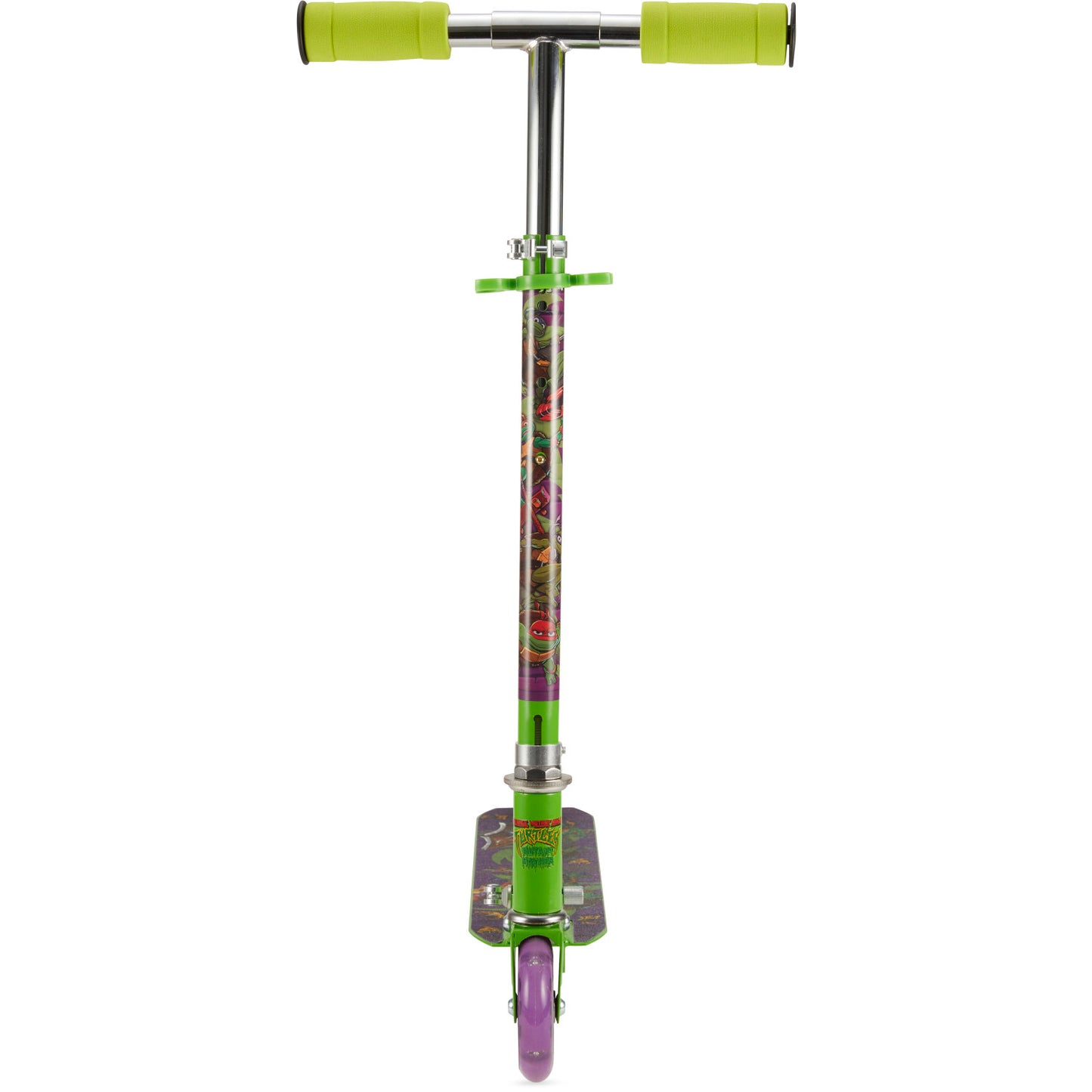 Teenage Mutant Ninja Turtles 2 Wheel Kids Kick Scooter with Light Up Wheels, Kids Ages 5+, Unisex, Green