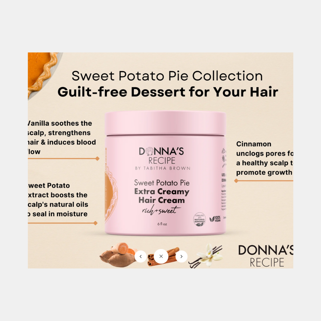 Sweet Potato Pie Extra Creamy Hair Cream (LOC System)