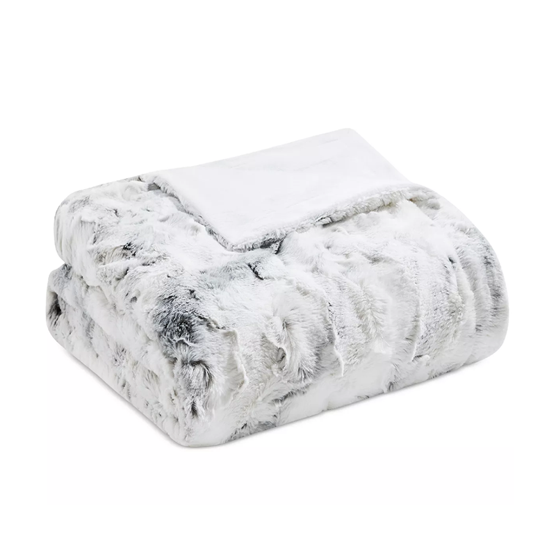 Madison Park Sachi Faux-Fur Throw, 60" x 70"