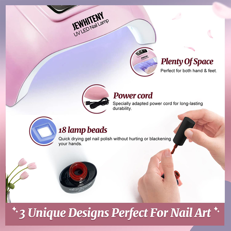 Professional Nail Dryer Gel Polish Light, Nail Polish Curing Gel LED Dryer