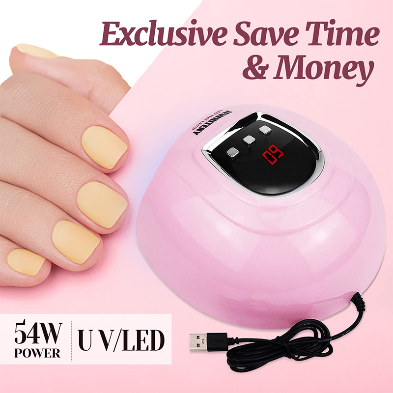 Professional Nail Dryer Gel Polish Light, Nail Polish Curing Gel LED Dryer