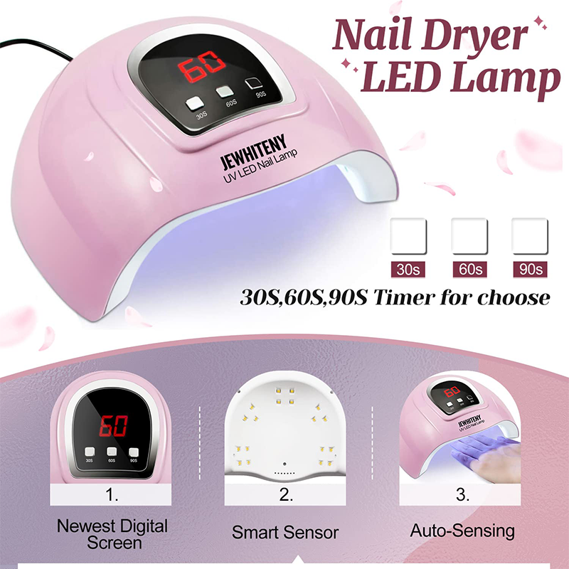 Professional Nail Dryer Gel Polish Light, Nail Polish Curing Gel LED Dryer