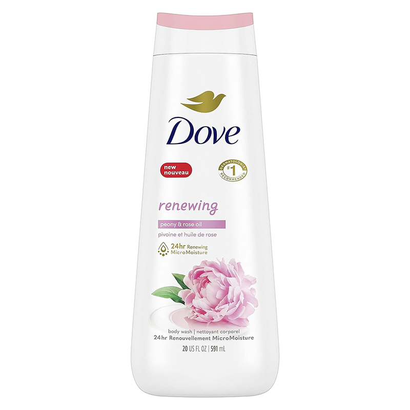 Dove Body Wash Renewing Peony and Rose Oil for Renewed