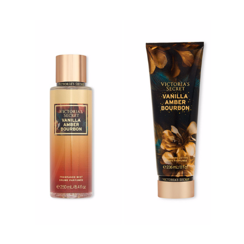 Gilded Gala Fragrance Vanilla Amber Bourbon Set